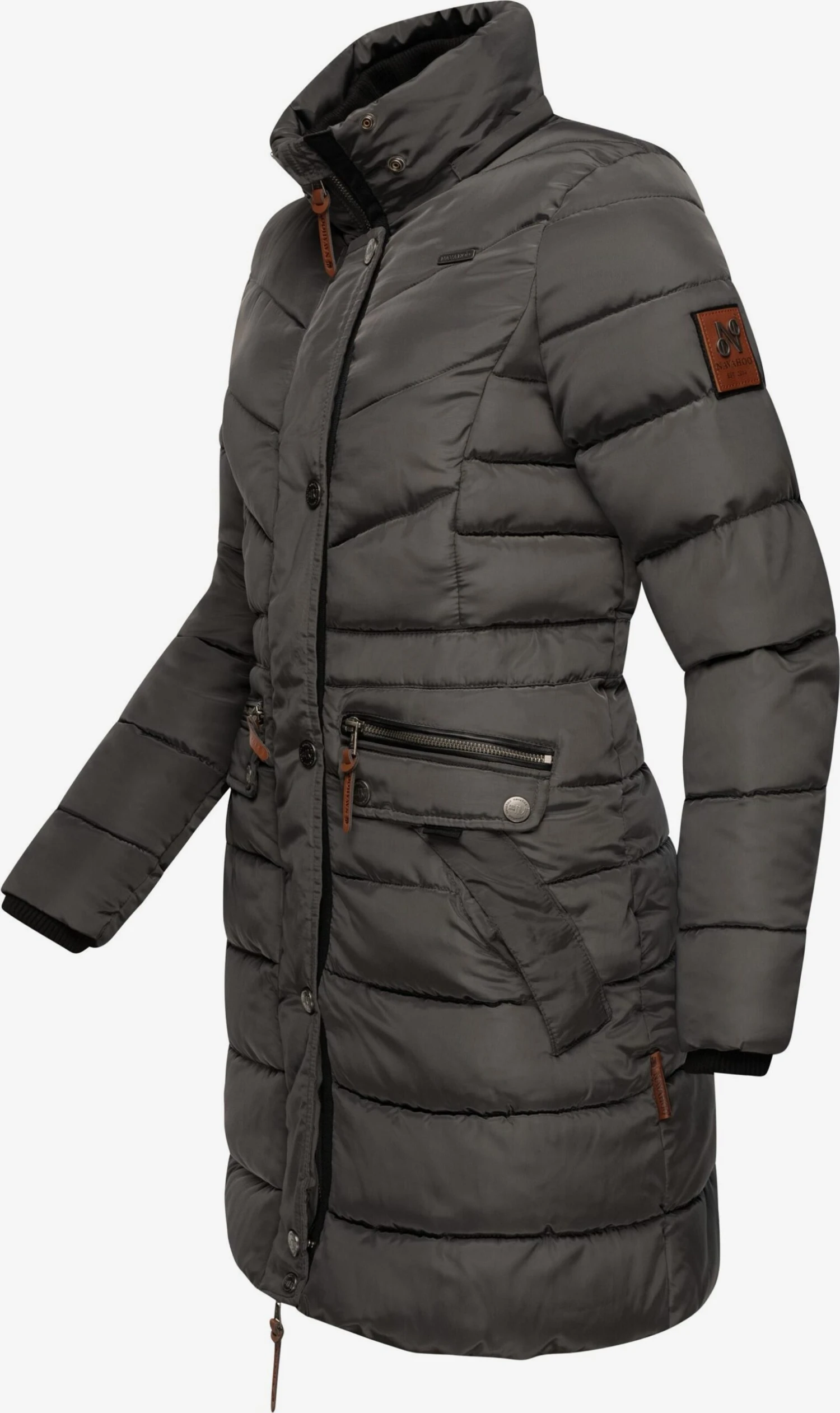 Navahoo Manteaux Dhiver Manteau D’hiver Paula Femme Anthracite 5 Navahoo Manteaux Dhiver Manteau D’hiver Paula Femme Anthracite – Image 5