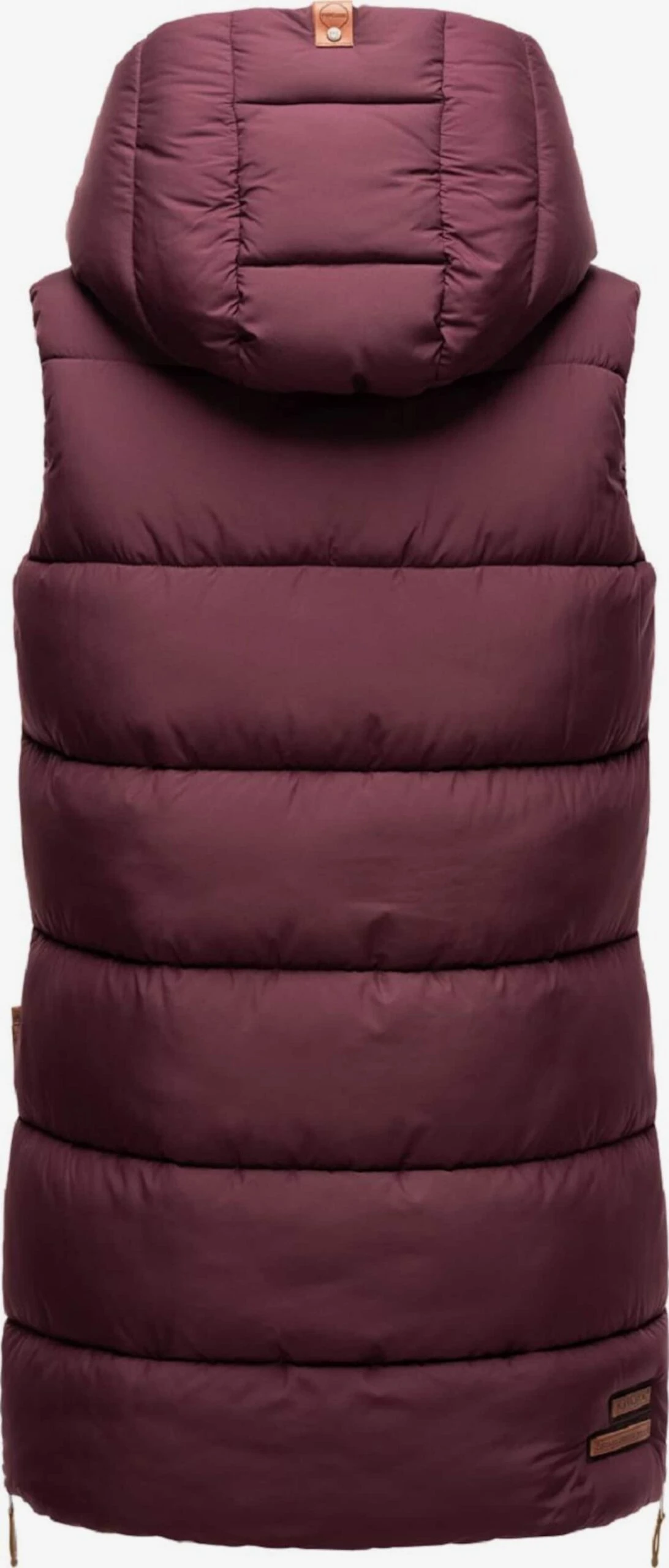 Navahoo Vestes Sans Manches Gilet Madilynaa Femme Bordeaux 3 Navahoo Vestes Sans Manches Gilet Madilynaa Femme Bordeaux – Image 3
