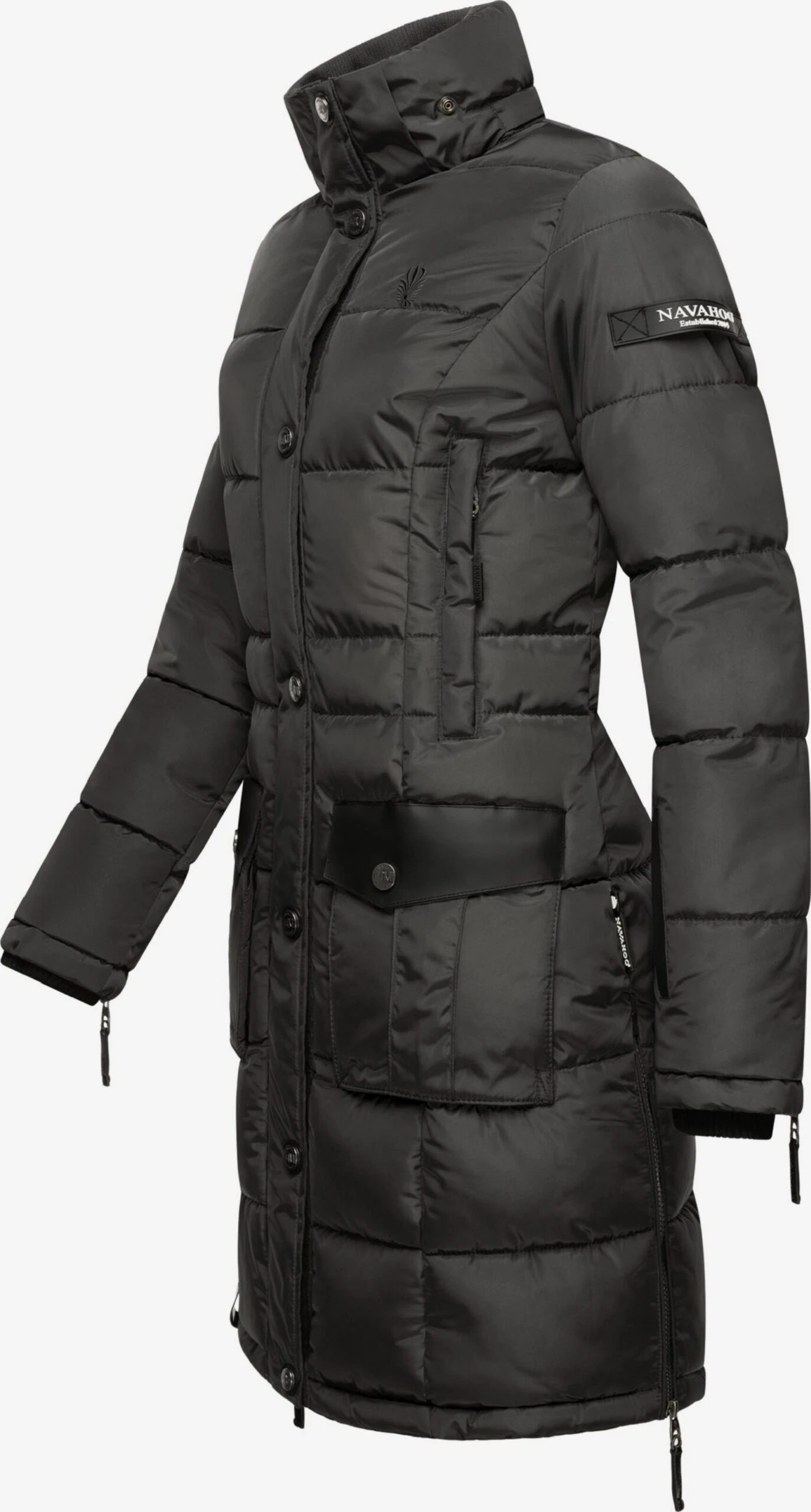 Navahoo Manteaux Dhiver Manteau D’hiver Sinja Femme Anthracite 5 Navahoo Manteaux Dhiver Manteau D’hiver Sinja Femme Anthracite – Image 5