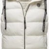 Navahoo Vestes Sans Manches Gilet Kassidy Femme Blanc Cassé