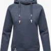 Navahoo Sweats à Capuche Sweat-shirt Liebesmäuschen Femme Bleu-gris