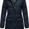Navahoo Manteaux Dhiver Manteau D’hiver Cosimaa Femme Bleu Marine