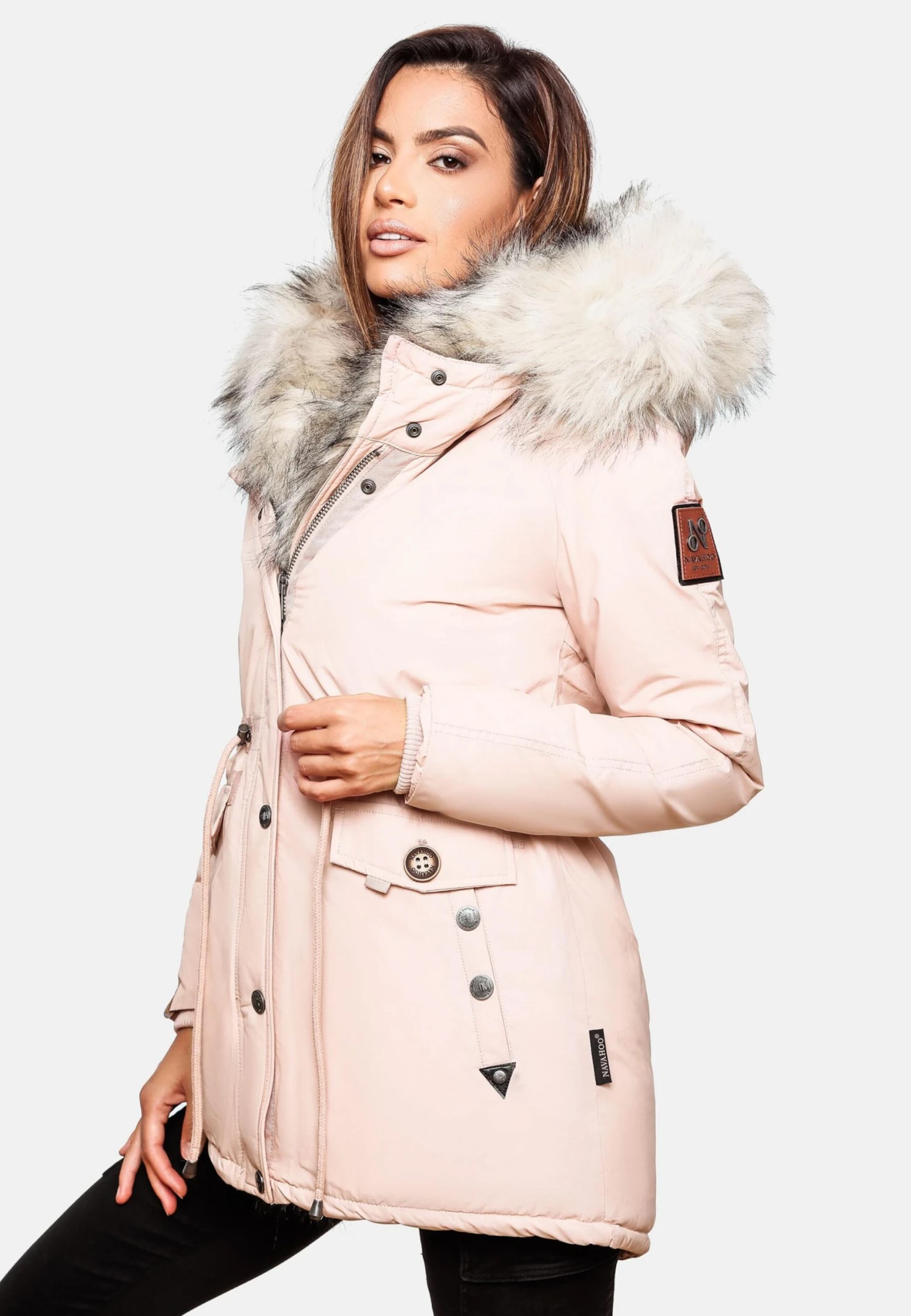 Navahoo Parkas Parka D’hiver Sweety Femme Rose 7 Navahoo Parkas Parka D’hiver Sweety Femme Rose – Image 7
