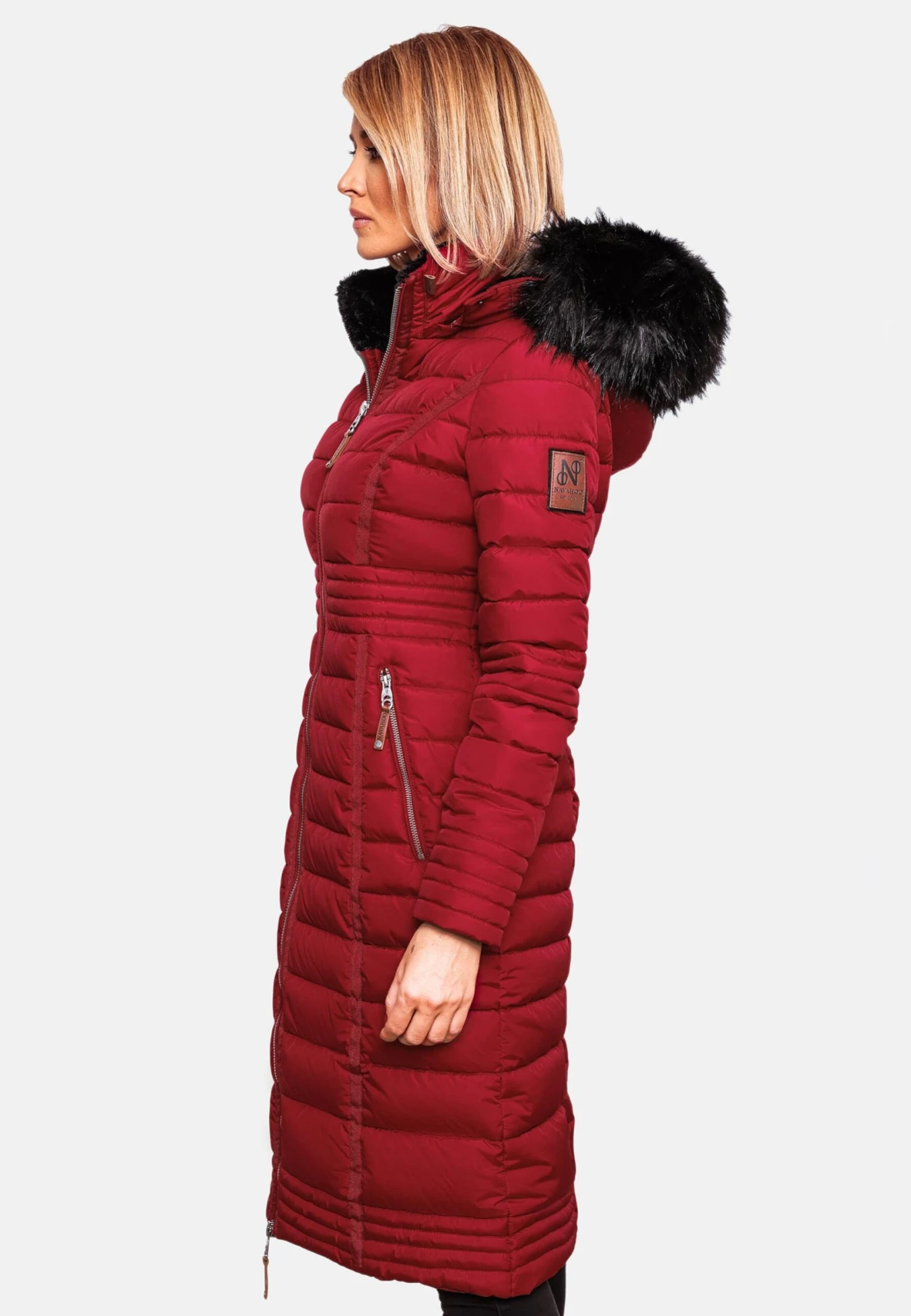 Navahoo Manteaux Dhiver Manteau D’hiver Umay Femme Rouge 6 Navahoo Manteaux Dhiver Manteau D’hiver Umay Femme Rouge – Image 6