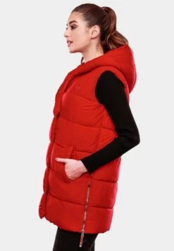 Navahoo Vestes Sans Manches Gilet Madilynaa Femme Rouge Feu 15 Navahoo Vestes Sans Manches Gilet Madilynaa Femme Rouge Feu -About You 6f4a7193ba1c9474fd0bc286c7d06f48