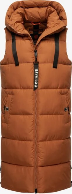 Navahoo Vestes Sans Manches Gilet Femme Cognac -About You 7060d8a52a324965221e4fb9b3de0819