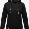 Navahoo Sweats à Capuche Sweat-shirt Liebesmäuschen Femme Noir