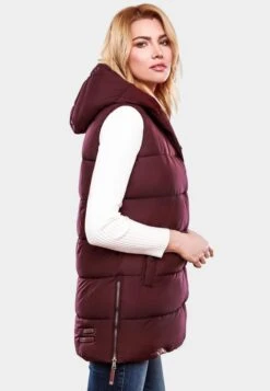 Navahoo Vestes Sans Manches Gilet Madilynaa Femme Bordeaux 12 Navahoo Vestes Sans Manches Gilet Madilynaa Femme Bordeaux -About You 73398fc579c42fa58d9e12e4dadbdd55