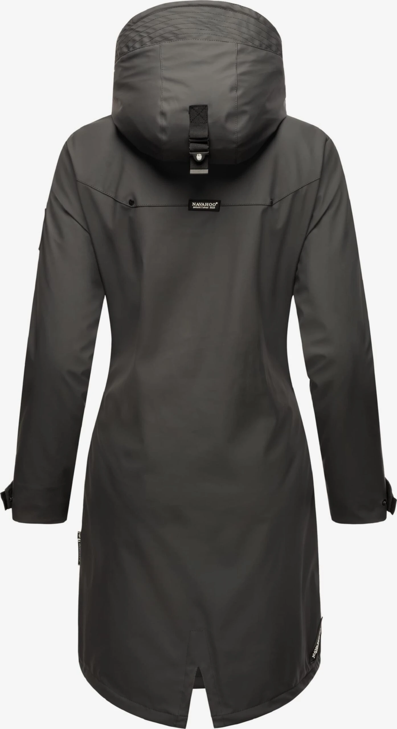 Navahoo Manteaux De Pluie Manteau Mi-saison Schötchen Femme Anthracite 3 Navahoo Manteaux De Pluie Manteau Mi-saison Schötchen Femme Anthracite – Image 3