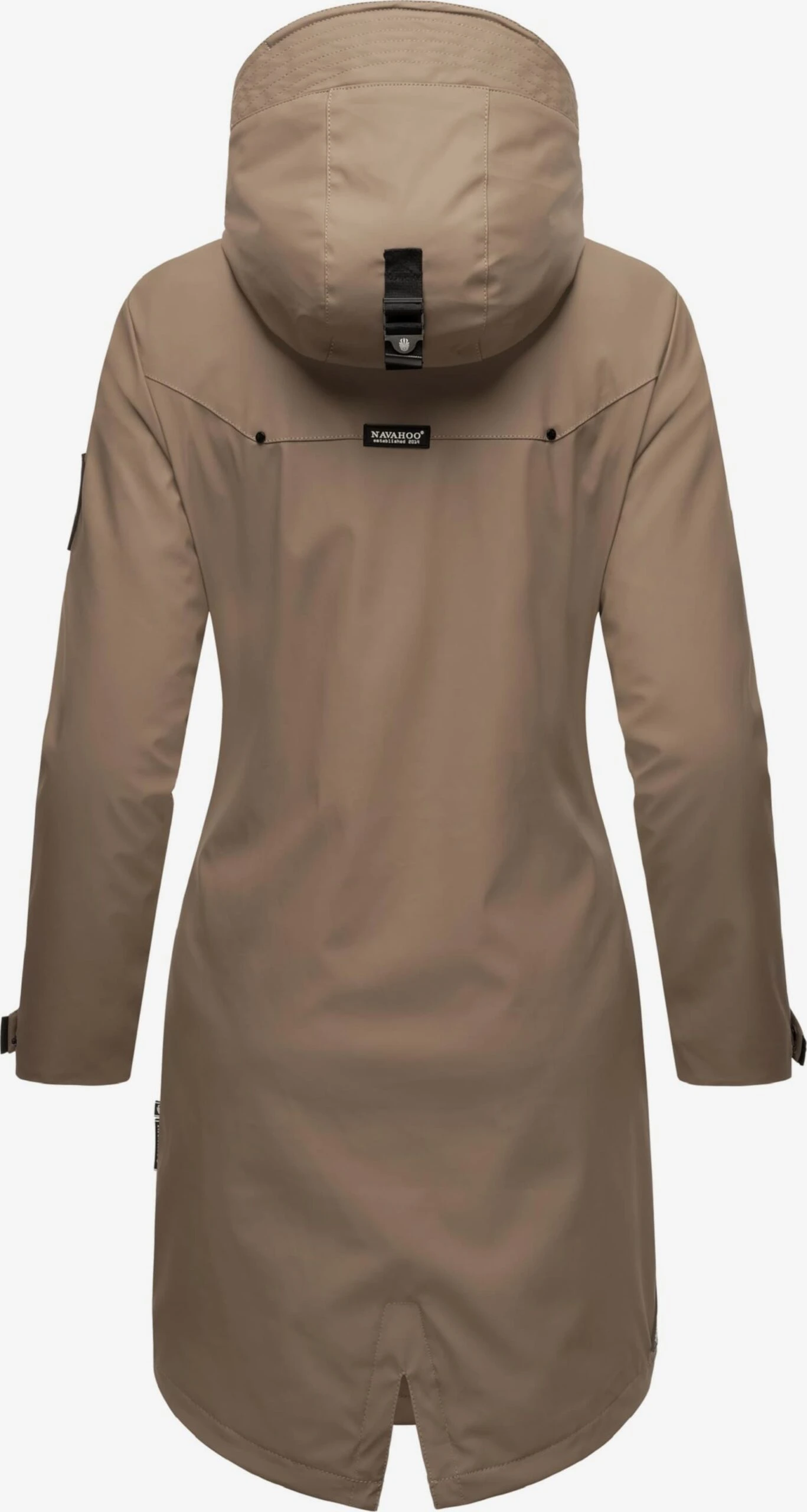 Navahoo Manteaux De Pluie Manteau Mi-saison Femme Beige 3 Navahoo Manteaux De Pluie Manteau Mi-saison Femme Beige – Image 3