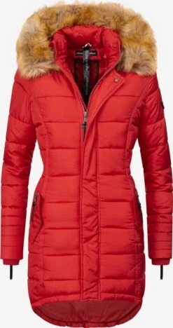 Navahoo Manteaux Dhiver Manteau D’hiver Papaya Femme Rouge