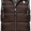 Navahoo Vestes Sans Manches Gilet Kassidy Femme Chocolat
