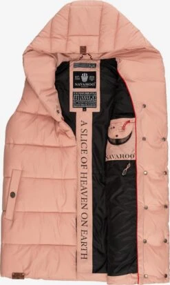 Navahoo Vestes Sans Manches Gilet Madilynaa Femme Rose -About You 7a15fff4600ff383700ac817e7a3473d