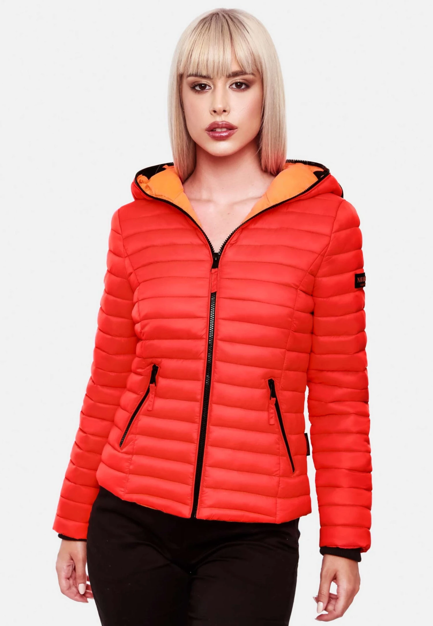 Navahoo Vestes De Mi-saison Veste Mi-saison Kimuk Femme Orange Fluo 5 Navahoo Vestes De Mi-saison Veste Mi-saison Kimuk Femme Orange Fluo – Image 5