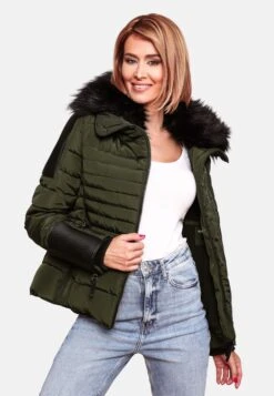 Navahoo Vestes Dhiver Veste D’hiver Yuki2 Femme Olive -About You 7cf64b26b9d8cfdbe8acf4d86dd23abd
