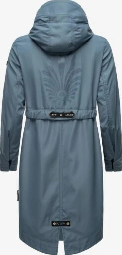 Navahoo Parkas Parka Mi-saison Josinaa Femme Bleu Pastel -About You 7cf65826af72281d25318f51e1fed8b5