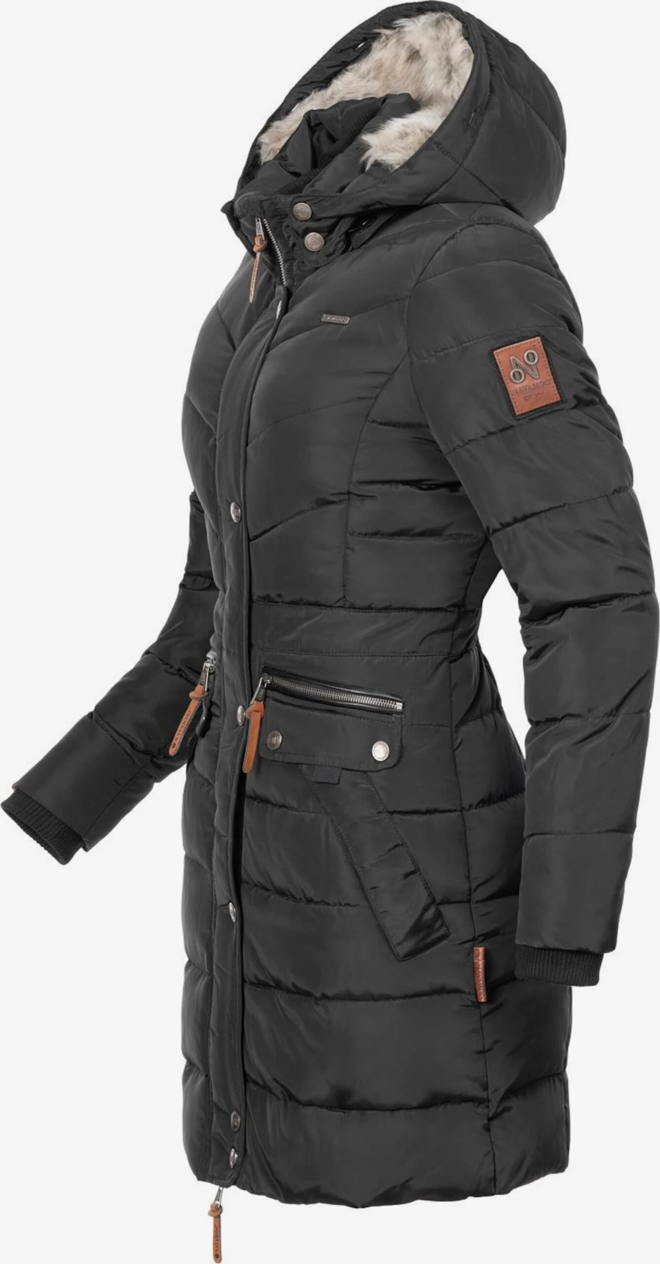 Navahoo Manteaux Dhiver Manteau D’hiver Paula Femme Noir 4 Navahoo Manteaux Dhiver Manteau D’hiver Paula Femme Noir – Image 4