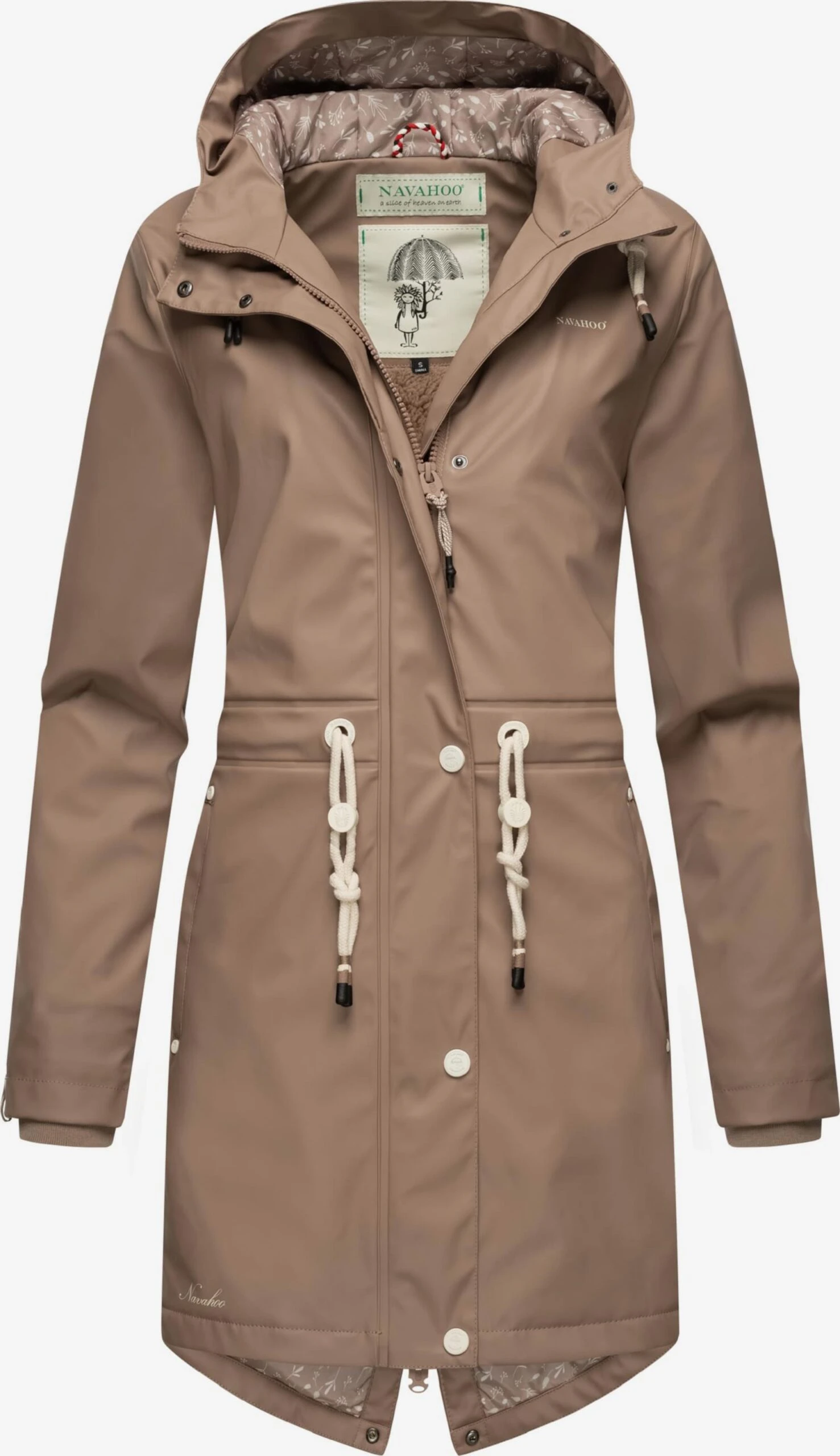 Navahoo Vestes Dextérieur Veste Fonctionnelle Flower Of Ocean Femme Beige 4 Navahoo Vestes Dextérieur Veste Fonctionnelle Flower Of Ocean Femme Beige – Image 4