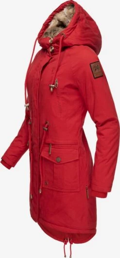 Navahoo Parkas Parka D’hiver Rosinchen Femme Rouge -About You 87abca6e1a61486b91afca39db5b9094