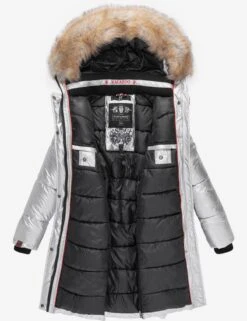 Navahoo Manteaux Dhiver Manteau D’hiver Halina Femme Argent -About You 883f33b3a05b110e0ded4c0fc98db3b2