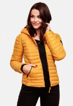 Navahoo Vestes De Mi-saison Veste Mi-saison Kimuk Femme Jaune Foncé -About You 8d36efe7652a8569fccacf7e567b5fc3