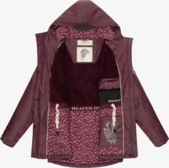 Navahoo Vestes De Mi-saison Veste Mi-saison Ocean Heart Femme Bordeaux -About You 90140222860bea5edd2e4ccedfd45a92