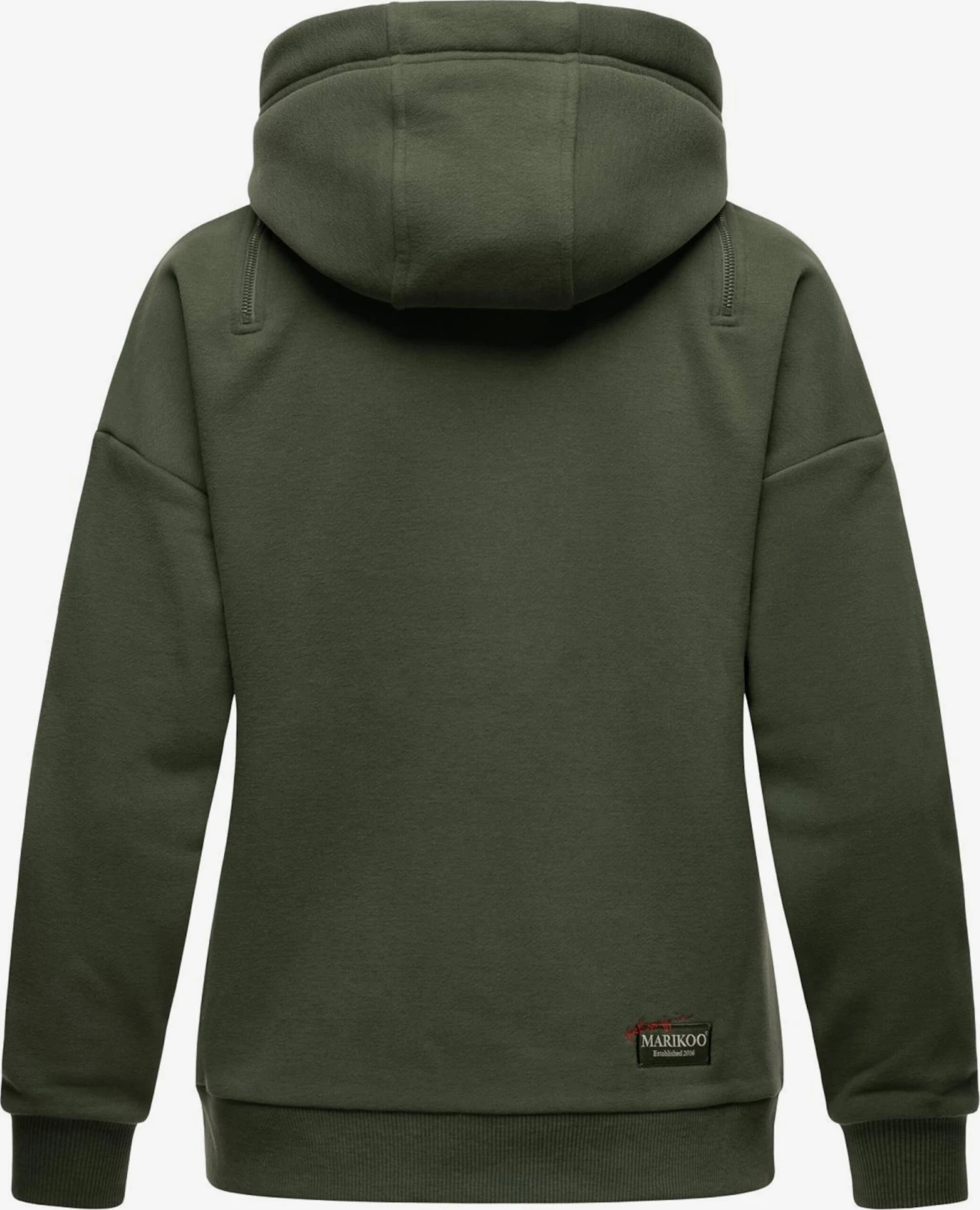 Navahoo Sweats à Capuche Sweat-shirt Zuckerbärchen Femme Kaki 4 Navahoo Sweats à Capuche Sweat-shirt Zuckerbärchen Femme Kaki – Image 4