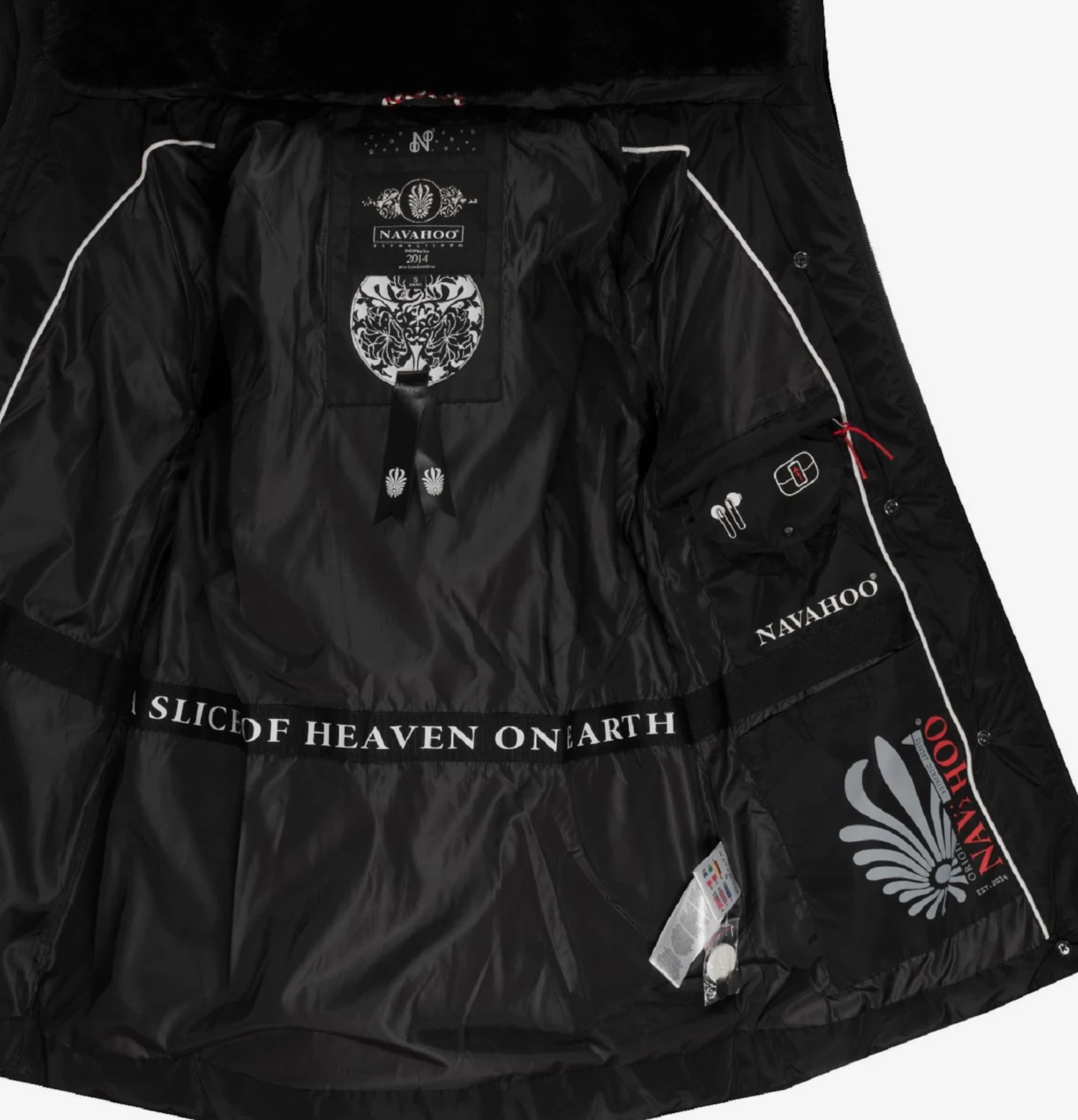 Navahoo Vestes Dhiver Veste D’hiver Wisteriaa Femme Noir 6 Navahoo Vestes Dhiver Veste D’hiver Wisteriaa Femme Noir – Image 6