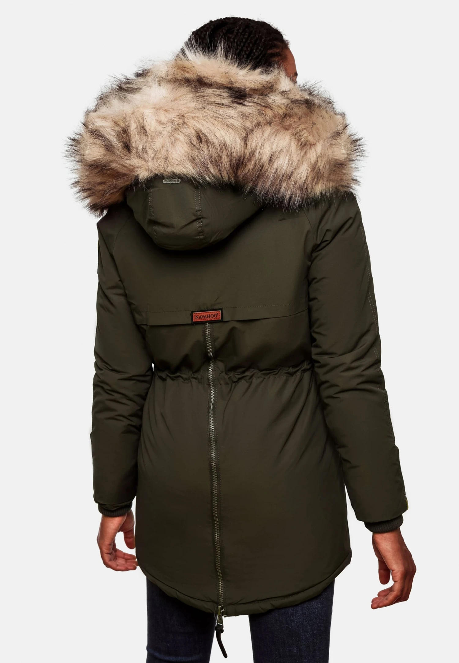 Navahoo Parkas Parka D’hiver Sweety Femme Olive 8 Navahoo Parkas Parka D’hiver Sweety Femme Olive – Image 8