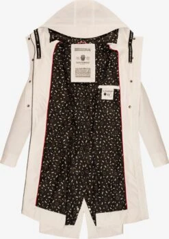 Navahoo Parkas Parka Mi-saison Josinaa Femme Blanc -About You 992ca9f385bd5c678062e5c61ee2d858