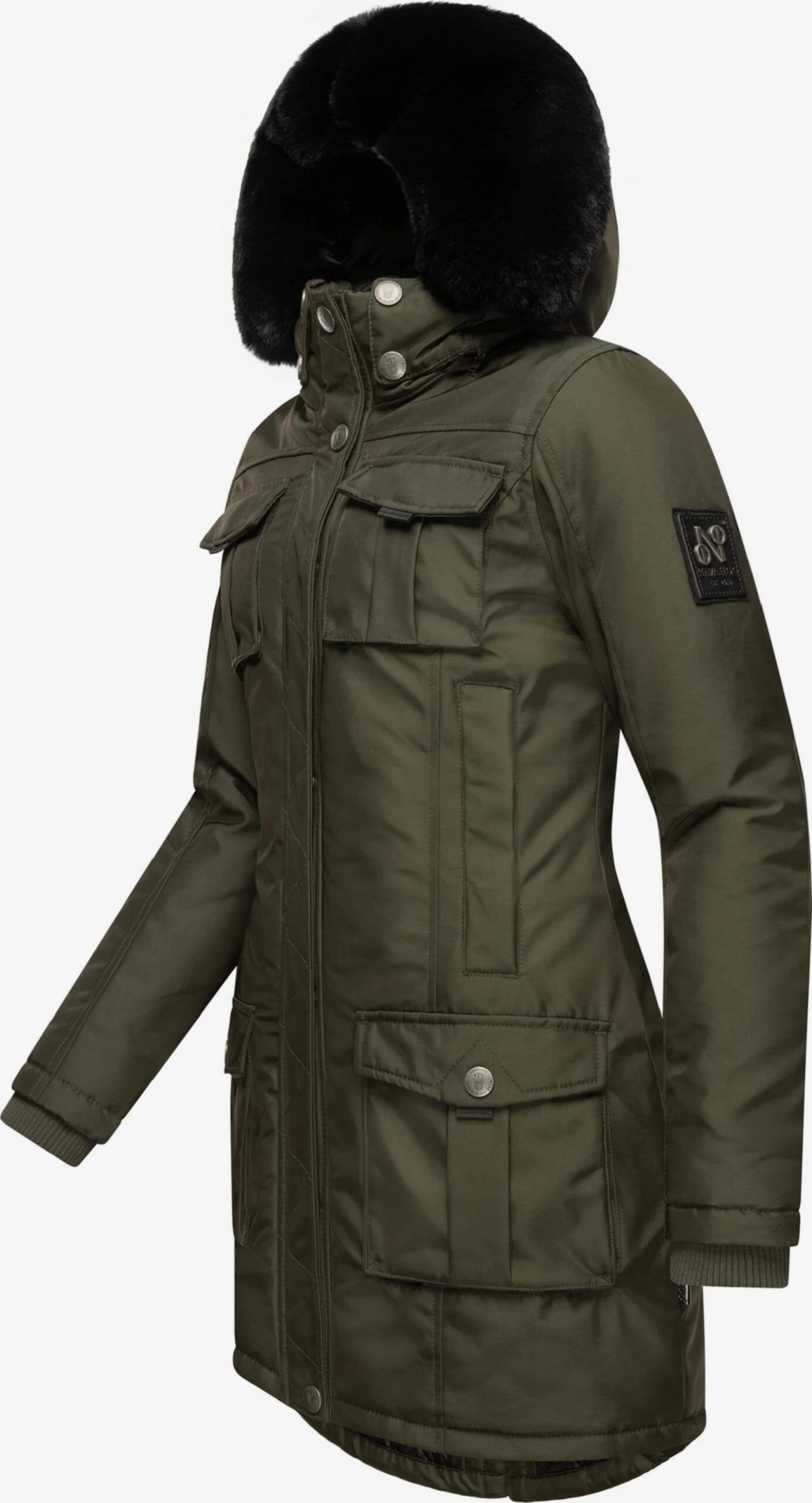 Navahoo Vestes Dextérieur Veste Fonctionnelle Tiniis Femme Kaki 2 Navahoo Vestes Dextérieur Veste Fonctionnelle Tiniis Femme Kaki – Image 2