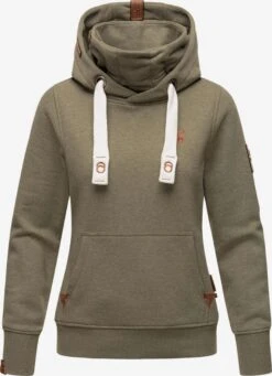 Navahoo Sweats à Capuche Sweat-shirt Raniaa Femme Olive