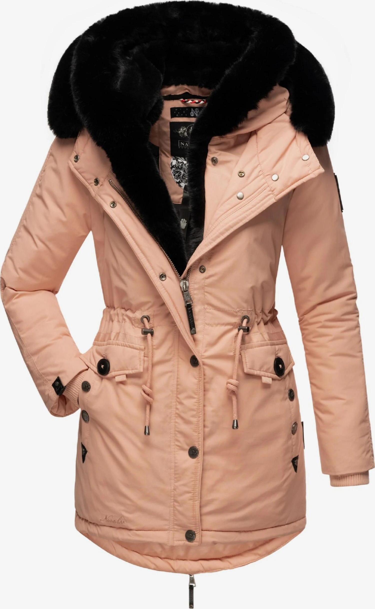 Navahoo Parkas Parka D’hiver Femme Rose 2 Navahoo Parkas Parka D’hiver Femme Rose – Image 2