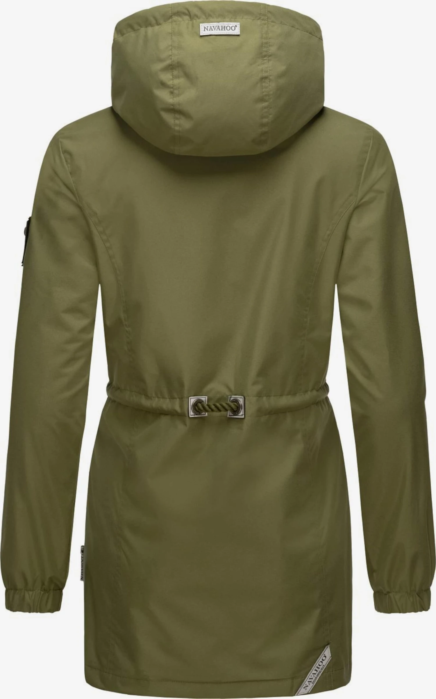 Navahoo Parkas Parka Mi-saison Neophee Femme Olive 4 Navahoo Parkas Parka Mi-saison Neophee Femme Olive – Image 4