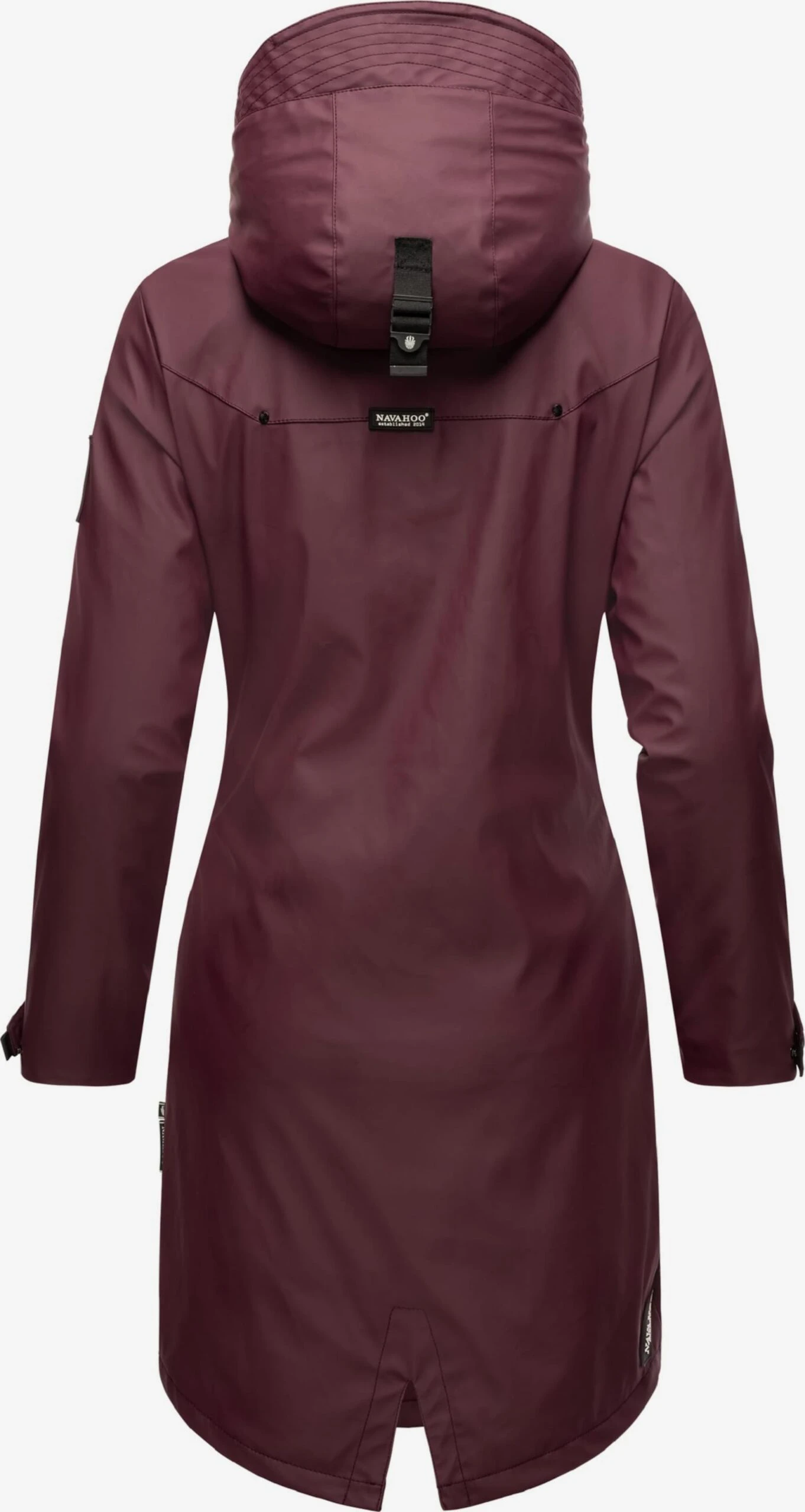 Navahoo Manteaux De Pluie Manteau Mi-saison Femme Bordeaux 3 Navahoo Manteaux De Pluie Manteau Mi-saison Femme Bordeaux – Image 3