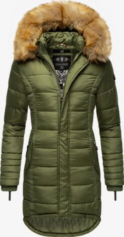 Navahoo Manteaux Dhiver Manteau D’hiver Papaya Femme Vert / Olive