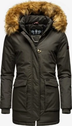 Navahoo Manteaux Dhiver Manteau D’hiver Femme Gris Foncé