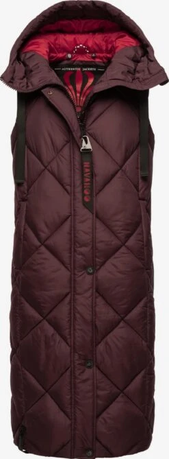 Navahoo Vestes Sans Manches Gilet Schnuckel Femme Bordeaux / Grenadine -About You a56d639354c2a932a58cfb6cc8304c95