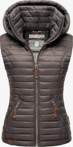 Navahoo Vestes Sans Manches Gilet Shadaa Femme Anthracite