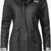 Navahoo Manteaux De Pluie Manteau Mi-saison Deike Femme Noir