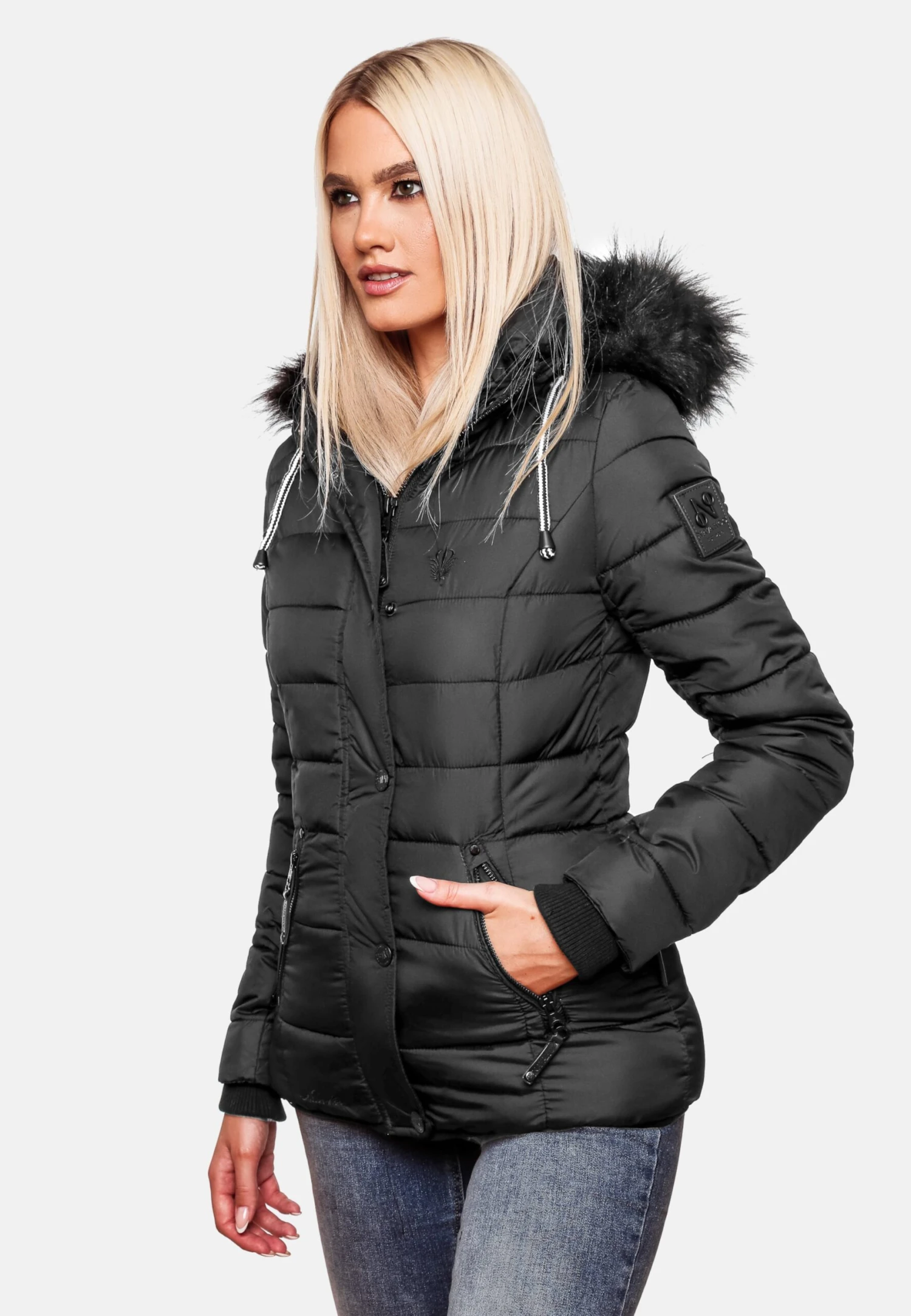 Navahoo Vestes Dhiver Veste D’hiver Zuckerbiene Femme Noir 8 Navahoo Vestes Dhiver Veste D’hiver Zuckerbiene Femme Noir – Image 8