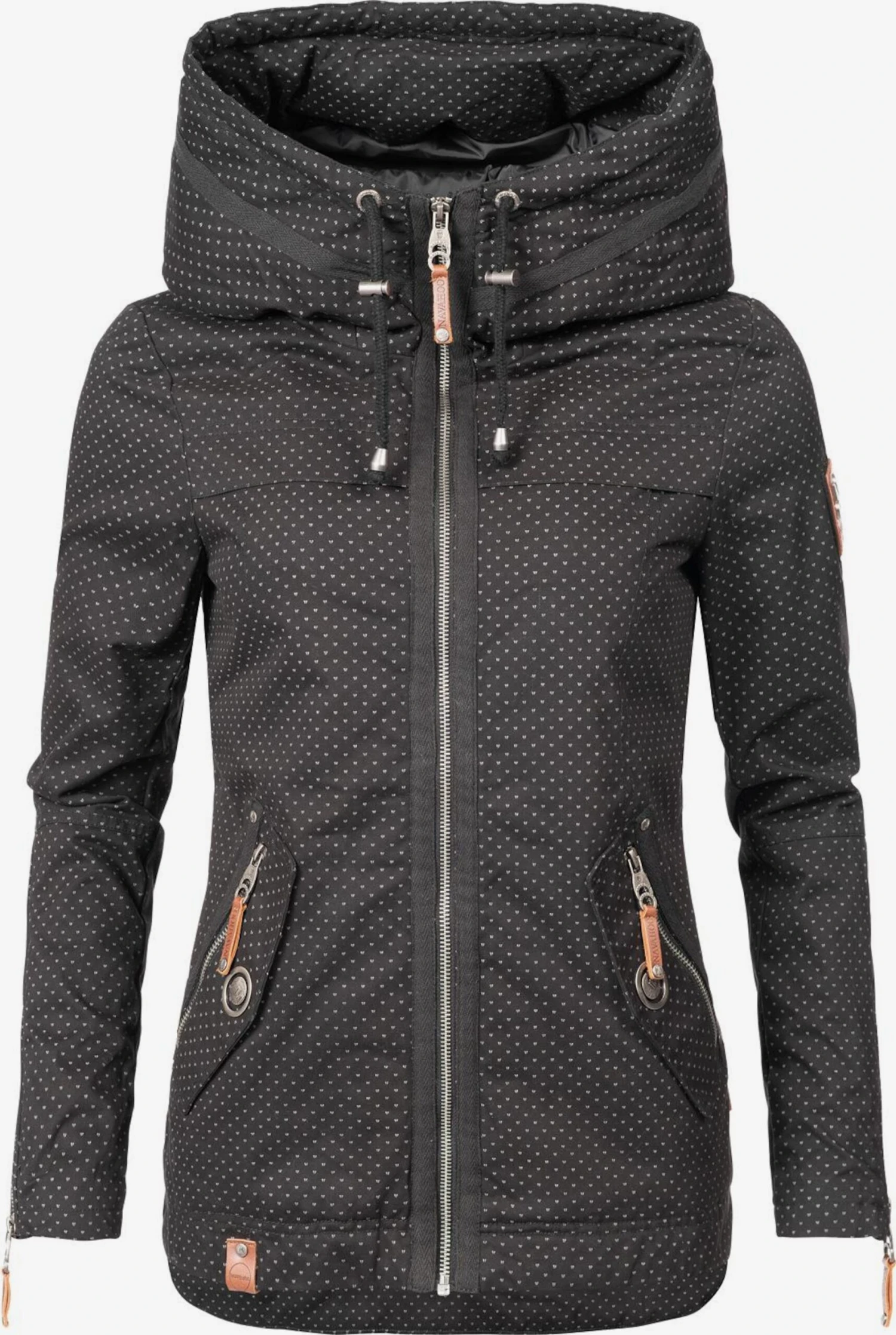 Navahoo Vestes De Mi-saison Veste Mi-saison Wekoo Femme Noir 4 Navahoo Vestes De Mi-saison Veste Mi-saison Wekoo Femme Noir – Image 4