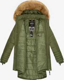 Navahoo Manteaux Dhiver Manteau D’hiver Papaya Femme Vert / Olive -About You adc447671eb7e447022029b59584ffcc