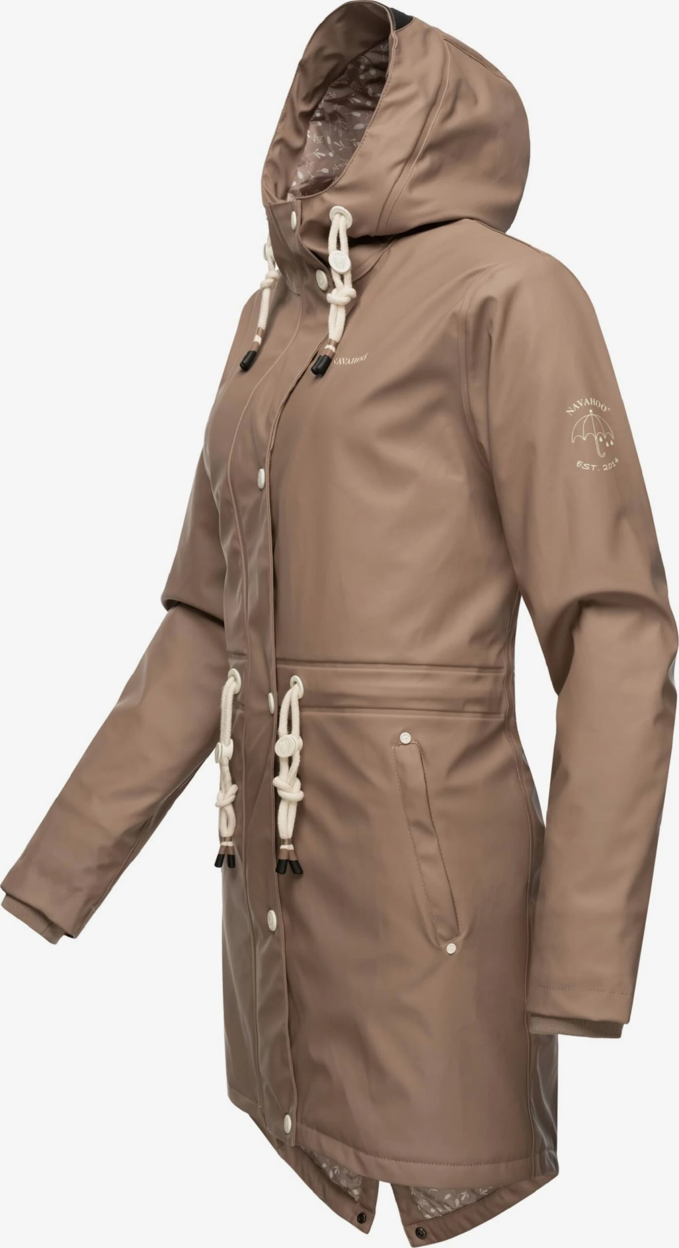 Navahoo Vestes Dextérieur Veste Fonctionnelle Flower Of Ocean Femme Beige 2 Navahoo Vestes Dextérieur Veste Fonctionnelle Flower Of Ocean Femme Beige – Image 2