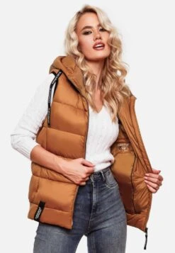 Navahoo Vestes Sans Manches Gilet Kassidy Femme Caramel 17 Navahoo Vestes Sans Manches Gilet Kassidy Femme Caramel -About You b5a02619b1075fd27a5bd18aa1a589c1