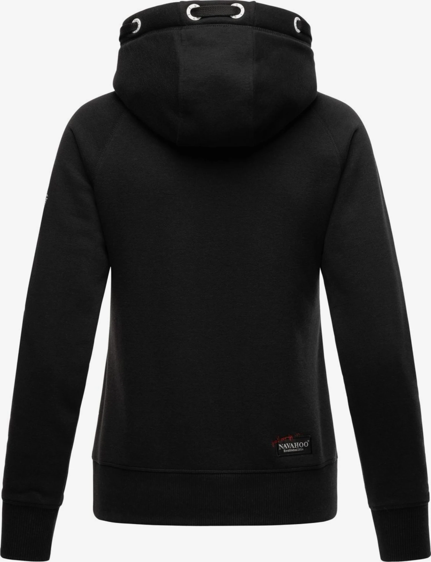 Navahoo Sweats à Capuche Sweat-shirt Liebesmäuschen Femme Noir 4 Navahoo Sweats à Capuche Sweat-shirt Liebesmäuschen Femme Noir – Image 4