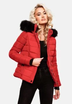 Navahoo Vestes Dhiver Veste D’hiver Miamor Femme Rouge -About You b709526d3a238cecc67baa928a935be7