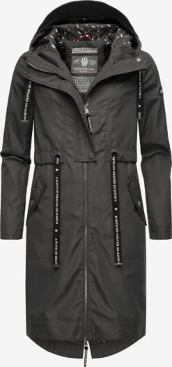 Navahoo Parkas Parka Mi-saison Josinaa Femme Anthracite
