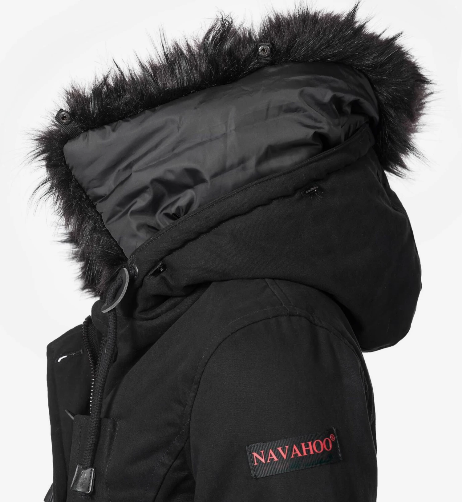 Navahoo Parkas Parka D’hiver Luluna Femme Noir 4 Navahoo Parkas Parka D’hiver Luluna Femme Noir – Image 4