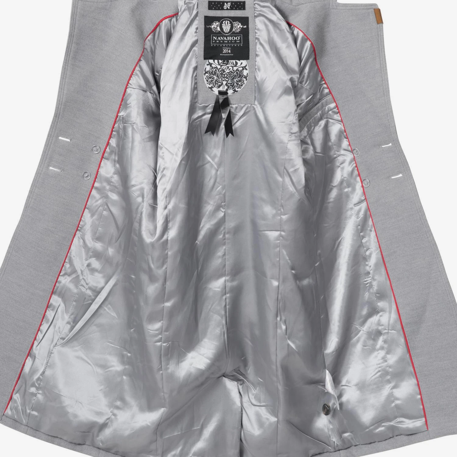 Navahoo Manteaux Dhiver Manteau D’hiver Wooly Femme Gris Clair 4 Navahoo Manteaux Dhiver Manteau D’hiver Wooly Femme Gris Clair – Image 4